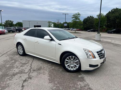 White Diamond Clearcoat 2013 Cadillac CTS Luxury