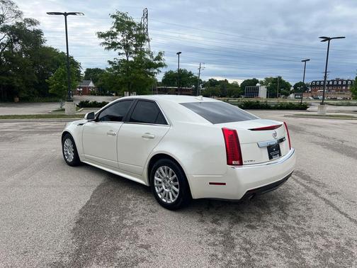 White Diamond Clearcoat 2013 Cadillac CTS Luxury