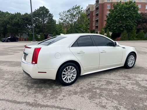 White Diamond Clearcoat 2013 Cadillac CTS Luxury