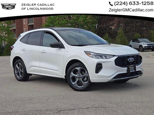 White Metallic 2023 Ford Escape ST-Line