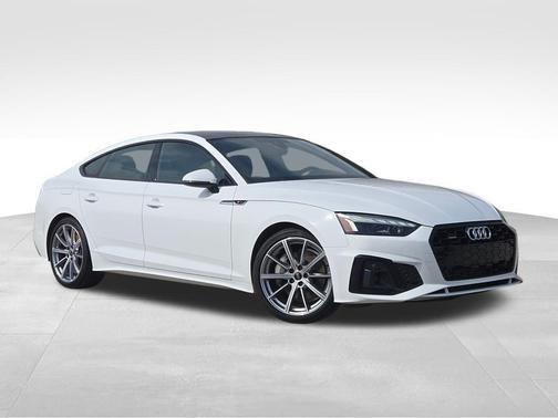 Arkona White 2025 Audi A5 Sportback 45 S Line Premium