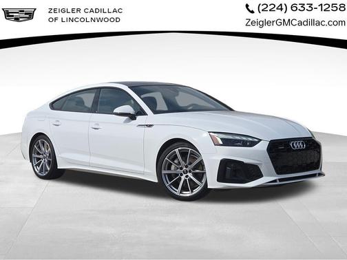 Arkona White 2025 Audi A5 Sportback 45 S Line Premium