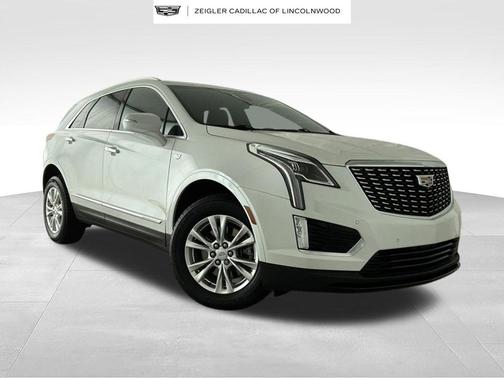 Crystal White Tricoat 2022 Cadillac XT5 Luxury