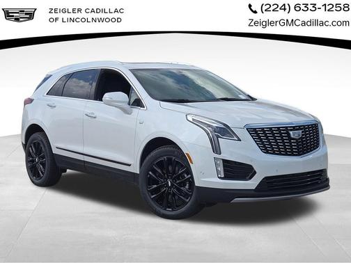 Crystal White Tricoat 2026 Cadillac XT5 Premium Luxury