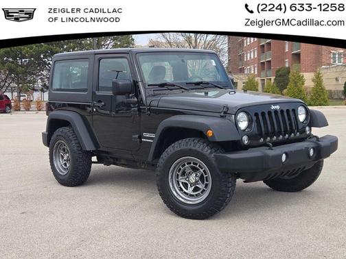 Black Clearcoat 2015 Jeep Wrangler Sport
