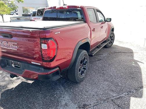Volcanic Red 2025 GMC Canyon ELEVATION