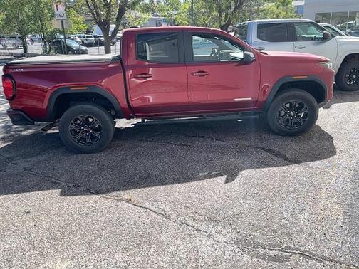Volcanic Red 2025 GMC Canyon ELEVATION