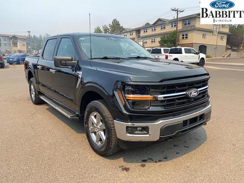 AGATE BLACK METALLIC 2025 Ford F-150 XLT
