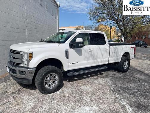 WHITE PLATINUM MET TRI-COAT 2018 Ford F-350 LARIAT SUPER DUTY