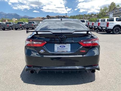 Black 2022 Toyota Camry TRD