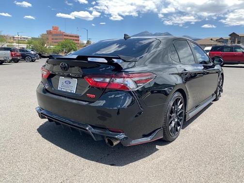 Black 2022 Toyota Camry TRD