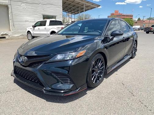Black 2022 Toyota Camry TRD