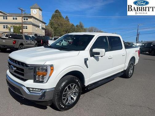 STAR WHITE METALLIC TRICOAT 2022 Ford F-150 LARIAT