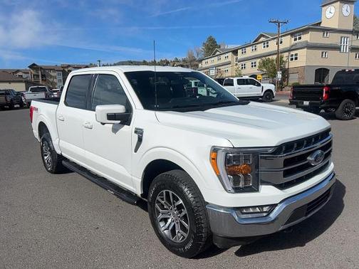 STAR WHITE METALLIC TRICOAT 2022 Ford F-150 LARIAT