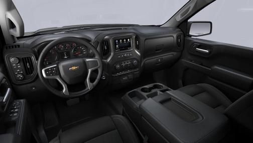 Summit White 2026 Chevrolet Silverado 1500 Custom