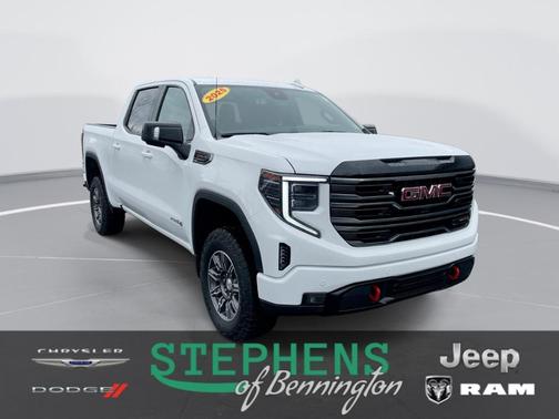White 2025 GMC Sierra 1500 AT4