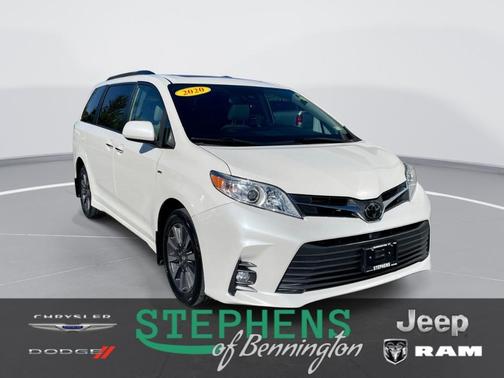 White 2020 Toyota Sienna XLE