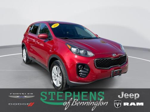 Red 2018 Kia Sportage LX