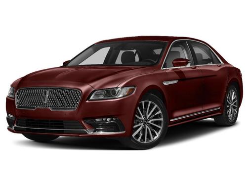 Red 2020 Lincoln Continental Reserve
