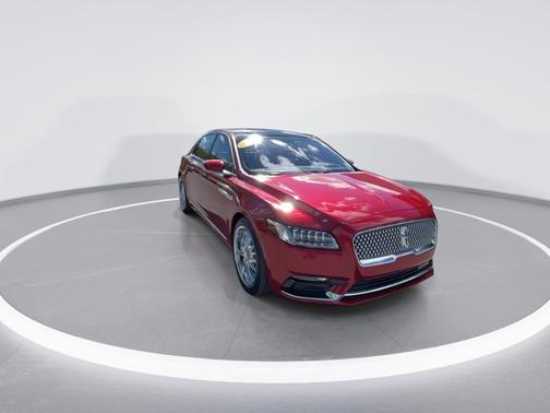 Red 2020 Lincoln Continental Reserve