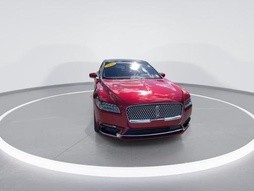 Red 2020 Lincoln Continental Reserve