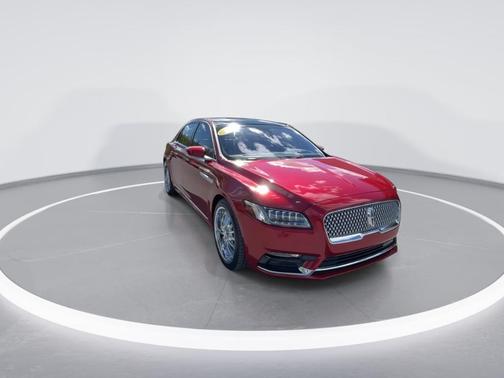 Red 2020 Lincoln Continental Reserve