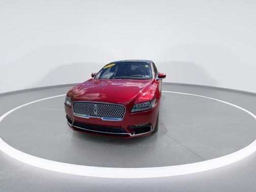 Red 2020 Lincoln Continental Reserve