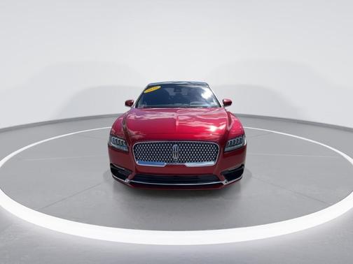 Red 2020 Lincoln Continental Reserve