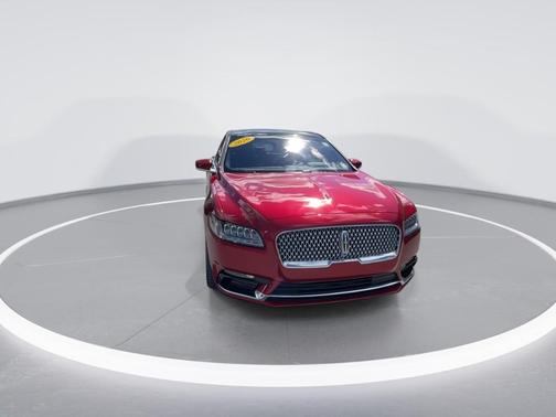 Red 2020 Lincoln Continental Reserve