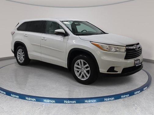 Blizzard Pearl 2015 Toyota Highlander LE