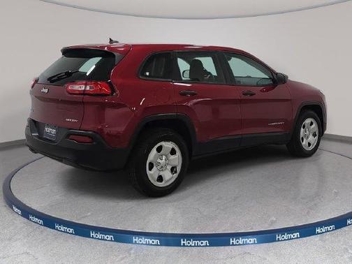 Deep Cherry Red Crystal Pearlcoat 2014 Jeep Cherokee Sport