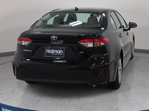 Midnight Black Metallic 2025 Toyota Corolla LE