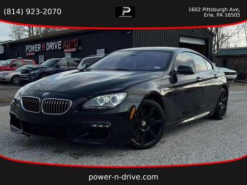 Blue 2014 BMW 640 i xDrive