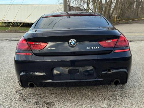 Blue 2014 BMW 640 i xDrive