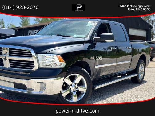 Black 2016 RAM 1500 Big Horn