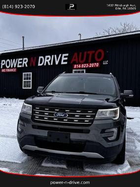 Grey 2017 Ford Explorer sport