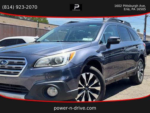 Blue 2017 Subaru Outback 3.6R Limited