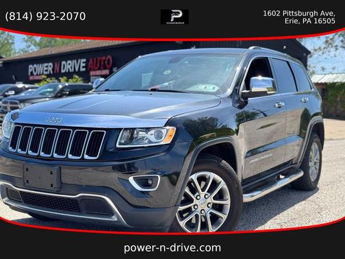 Brilliant Black Crystal Pearlcoat 2015 Jeep Grand Cherokee Limited
