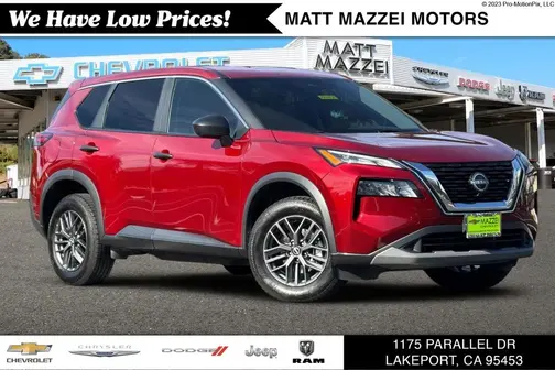 Red 2023 Nissan Rogue S