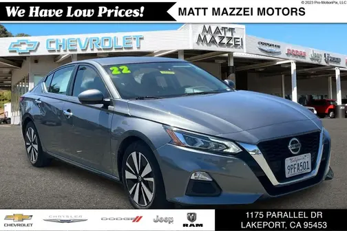 Gray 2022 Nissan Altima 2.5 SV