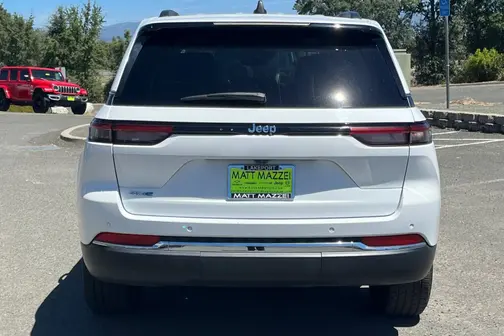 White 2024 Jeep Grand Cherokee 4xe 4xe