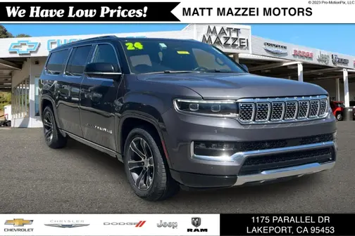 Gray 2024 Jeep Grand Wagoneer L Base