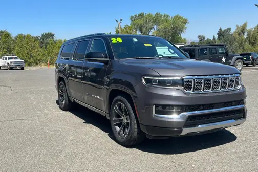 Gray 2024 Jeep Grand Wagoneer L Base