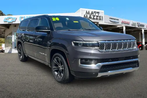Gray 2024 Jeep Grand Wagoneer L Base