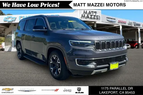 Gray 2024 Jeep Grand Wagoneer L Base