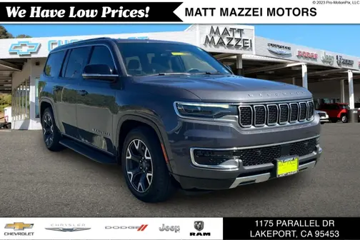 Gray 2024 Jeep Grand Wagoneer L Base
