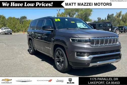 Gray 2024 Jeep Grand Wagoneer L Base