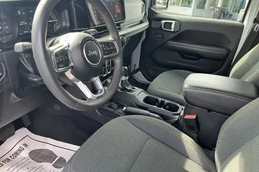 Silver 2024 Jeep Wrangler Sahara 4xe