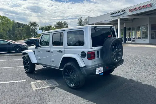 Silver 2024 Jeep Wrangler Sahara 4xe
