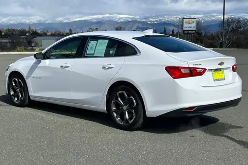 White 2024 Chevrolet Malibu LT